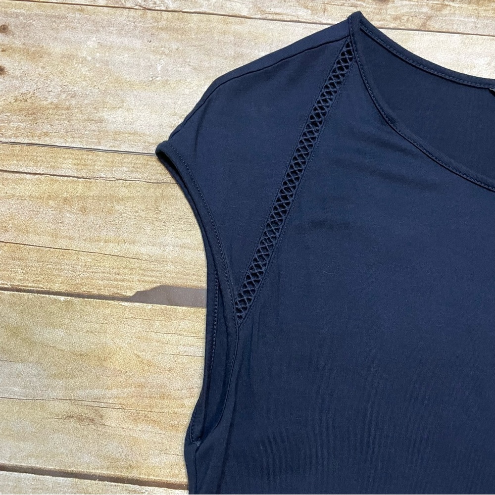 Banana Republic Basic Navy Blouse | M - Picture 2 of 5